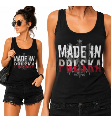 TANK TOP DAMSKI MADE IN POLSKA